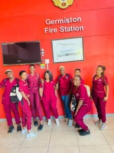 Health promotion officer on a tour