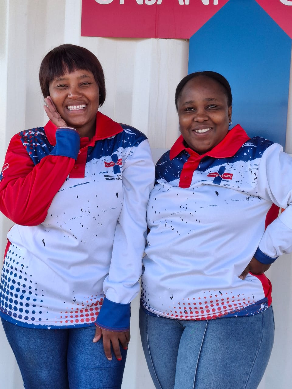A former health promotion student at Interact is now working at Unjani Clinic